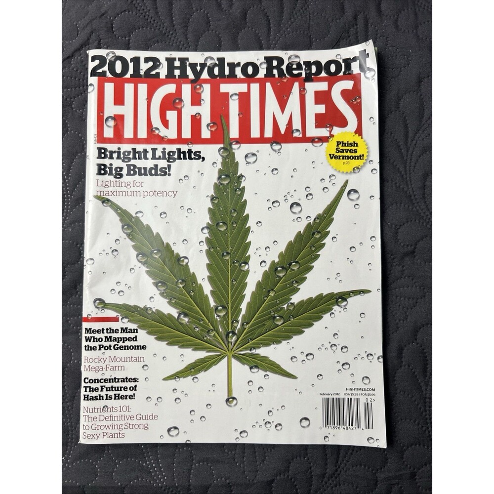 High Times Magazine 433 February 2012 Hydro Report Nutrients 101 Lighting Genome